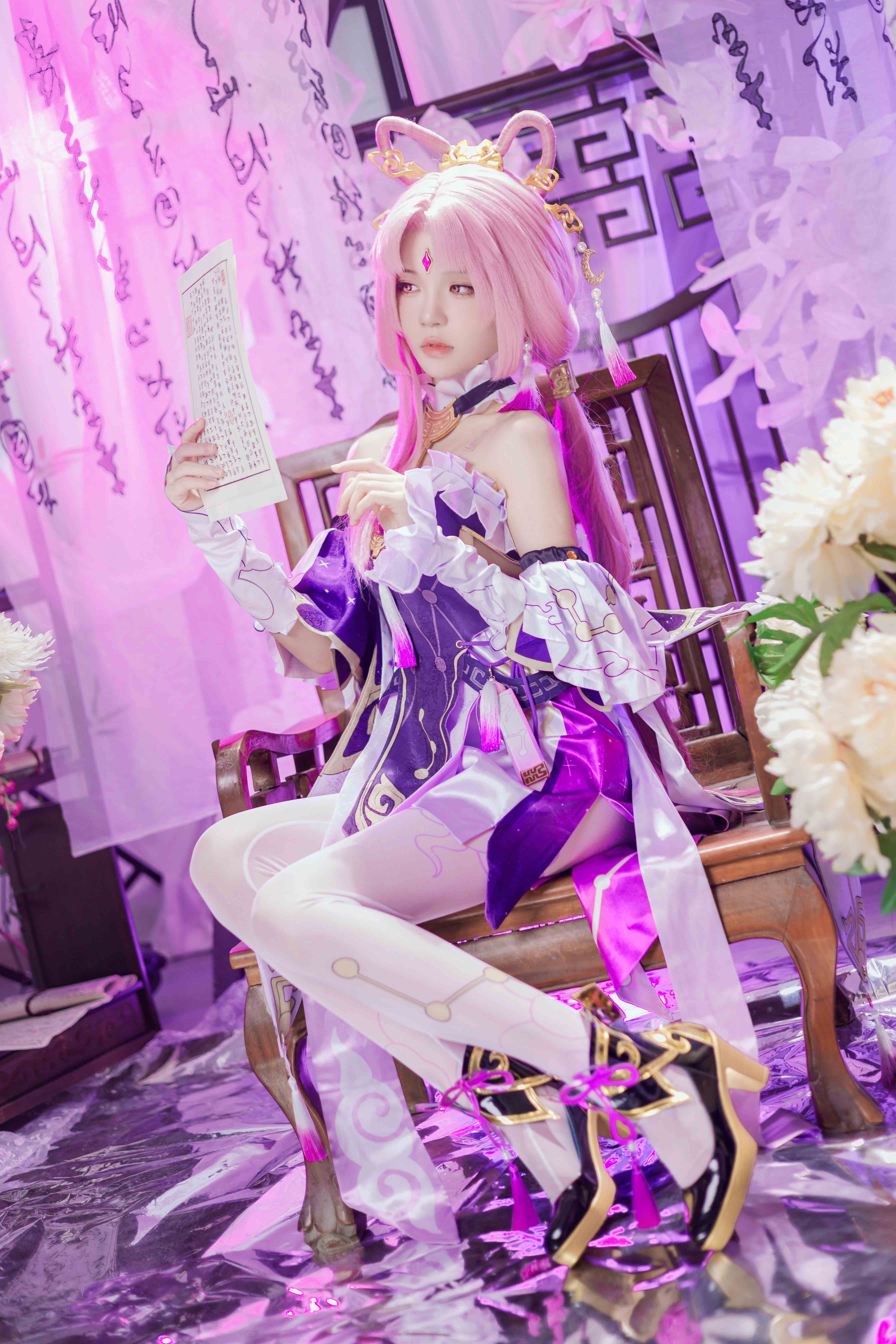 【新-原版】桜桃喵-符玄【27P+2V】【1.95G百度云】