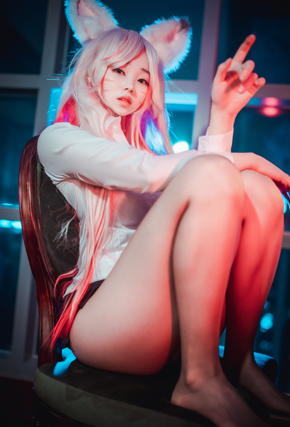 DJAWA Photo Bambi (밤비) “Kumiho in the Office” Destiny Child Nine - Tailed ox Tamamo 【58P730M】