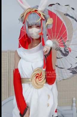 极品cos萝莉-软软兔（Lt74523412）-新 王者公孙离 祈雪灵祝（1V,239M）