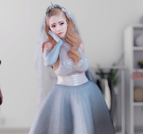 [3D/动态/VAM] HolyCcCc：二手新娘 巨乳新娘婚礼期间被黑人前男友猛干到潮吹失神[3G]