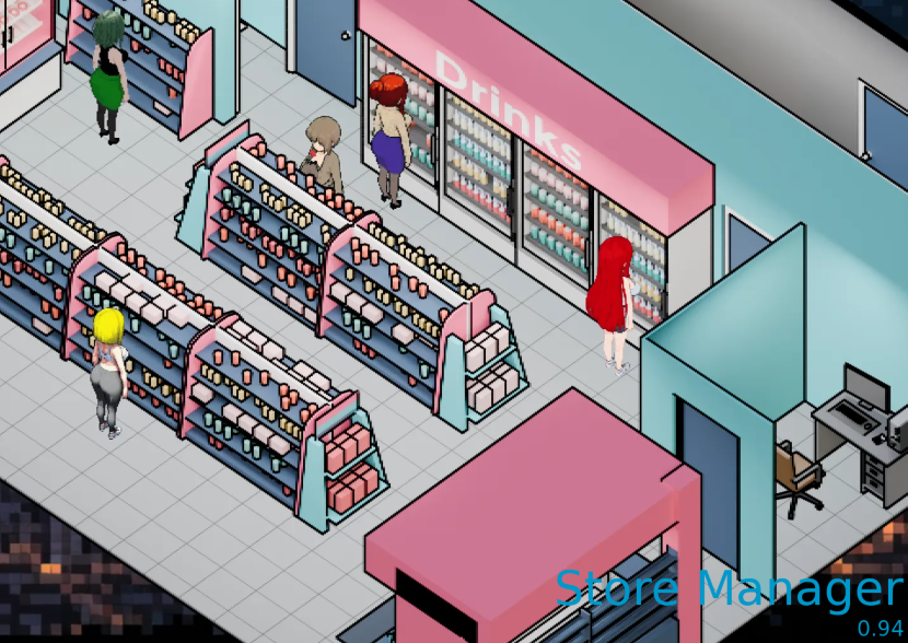 [亚洲风SLG 淘气店长 Naughty Store Manager v0.94  机翻 [PC+安卓/970M]