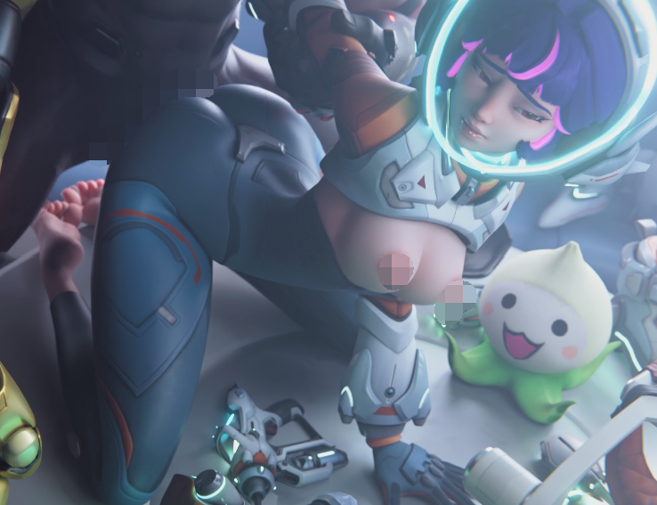 Nagoonimation 2504：Juno and Doomfist 娇嫩少女黑色巨根后入爆肏[116M]