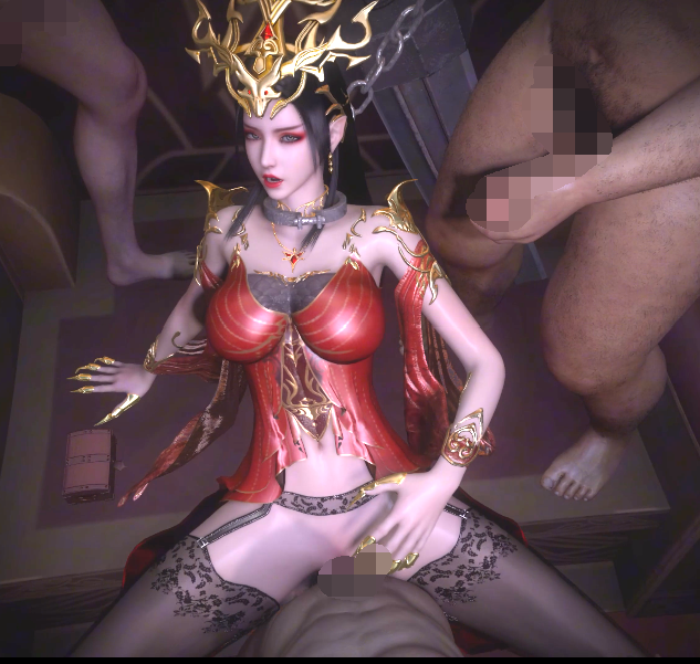 Kai Vi 5月新作：美杜莎 NTR 性感黑丝女神沦为黑蛮族的母狗肉便器[3G]