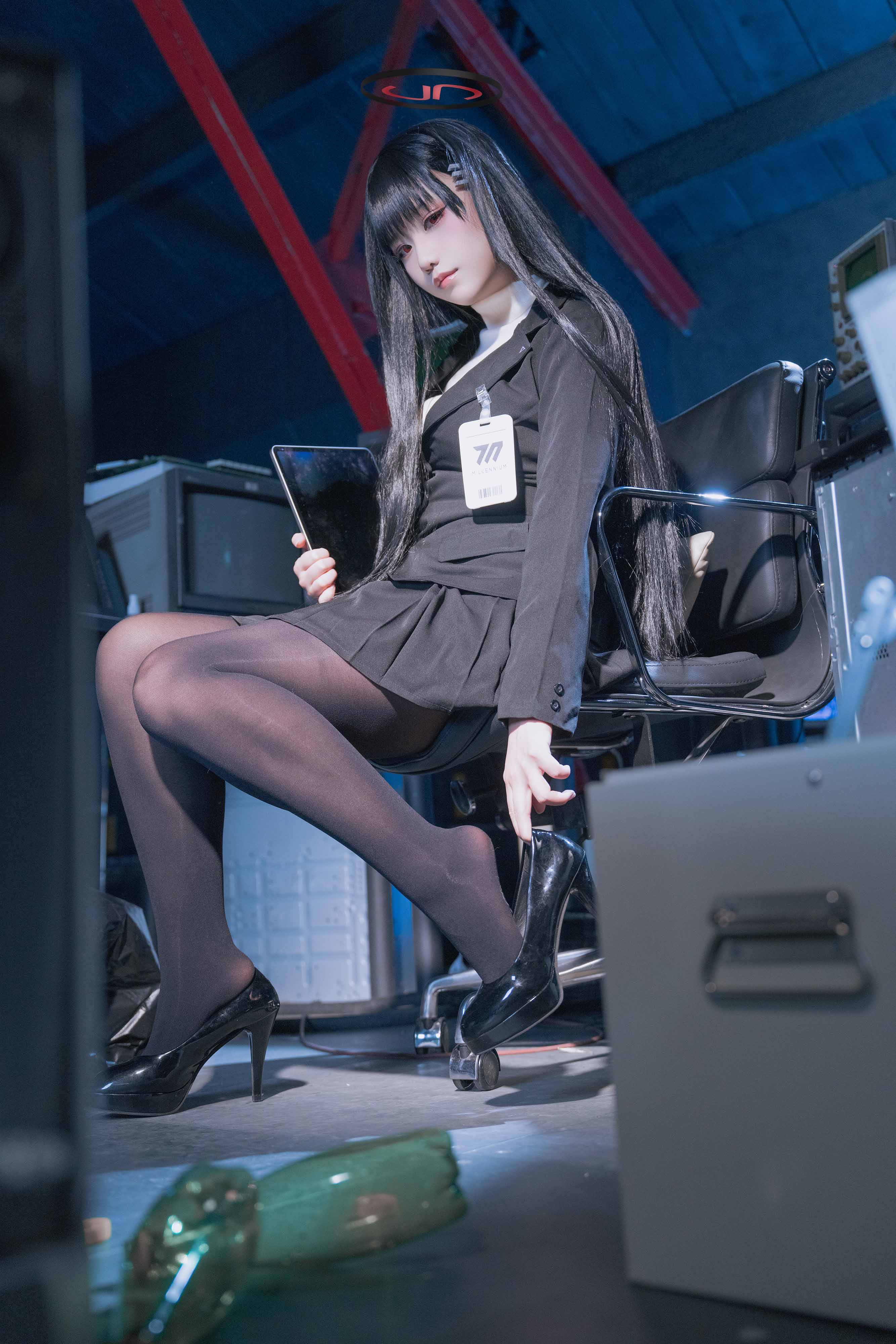 【新】lunananya - blue archive 調月リオ [30P][226MB百度云]