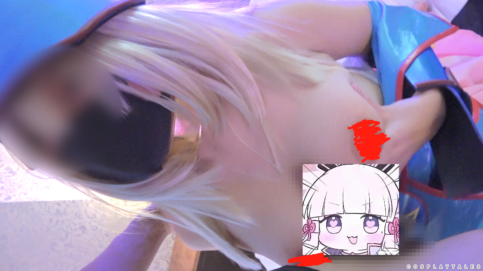 no.459 COSPLAYTALES 黑魔导女孩  玉足 美乳【有码 3GB】