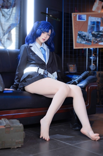 no.1225 【玉足】屿鱼 – 蔚蓝档案 早濑优香 【45P 417MB】