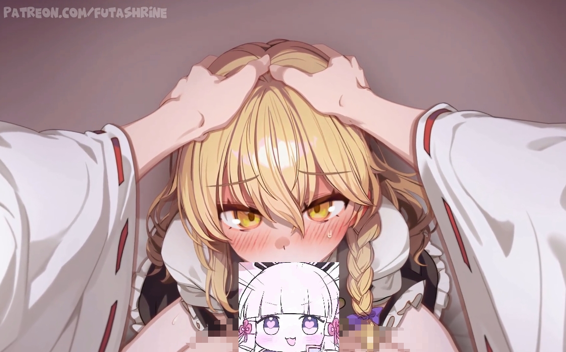 no.1361 [utanari_Shrine] 灵梦 魔理沙 扶她 【无码 1V 185MB】